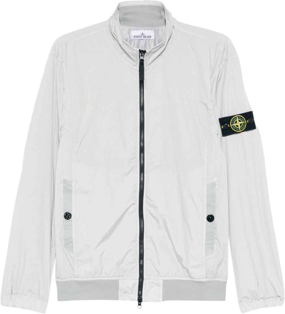 Stone Island Casual jacket in recycled nylon Grijs