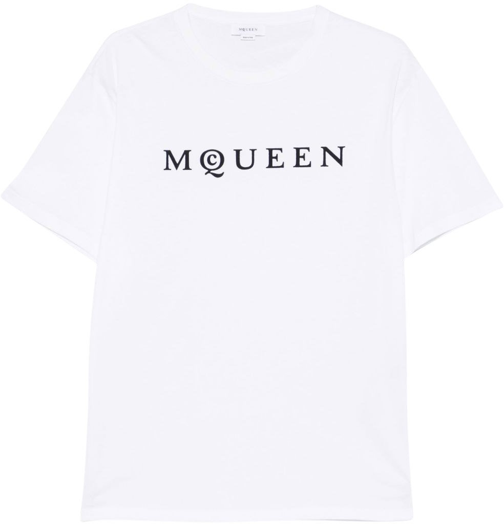 Alexander McQueen T-Shirts And Polos White Wit