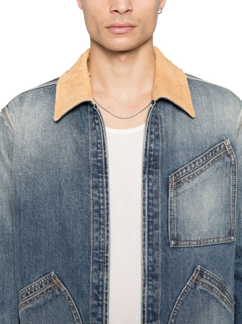 Alexander McQueen Coats Blue Blauw
