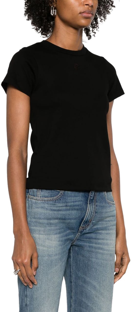 Alexander McQueen T-Shirts And Polos Black Zwart