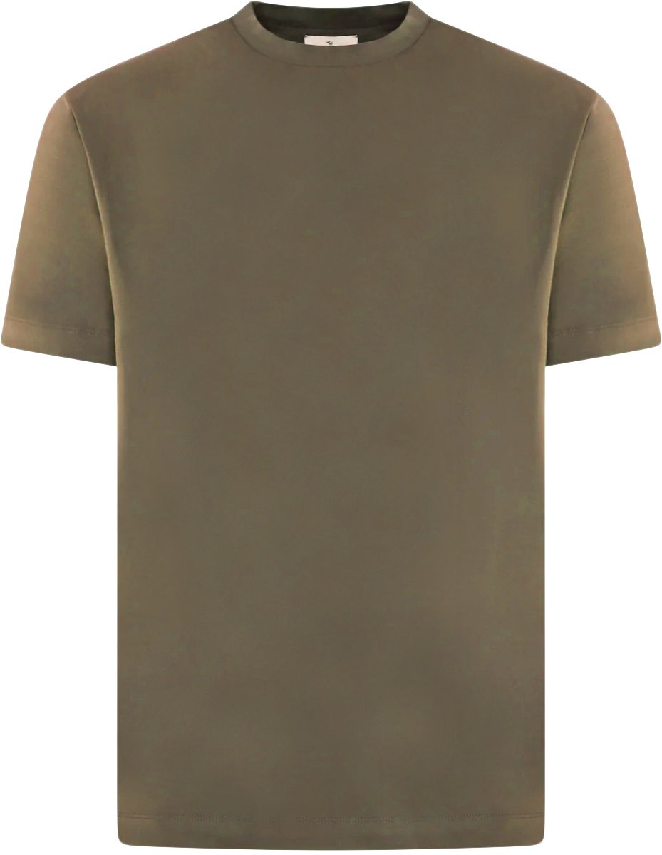 Valenza Heren Interlock Supima T-Shirt Groen