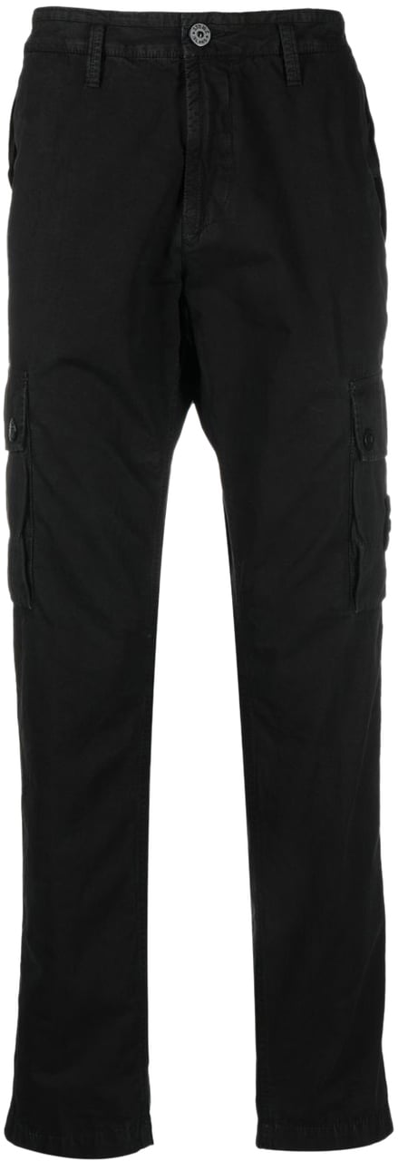 Stone Island Trousers Black Zwart