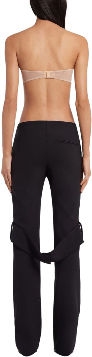 COURREGES Top Black Zwart