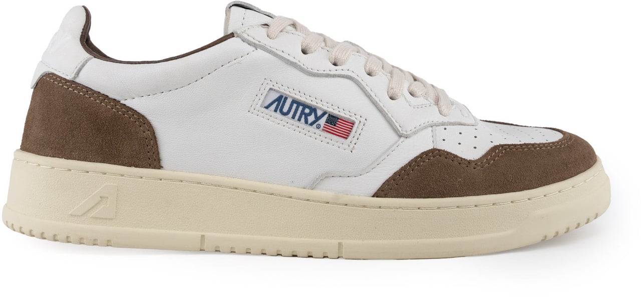 Autry Sneakers Goatsuede Whtcigar Wit