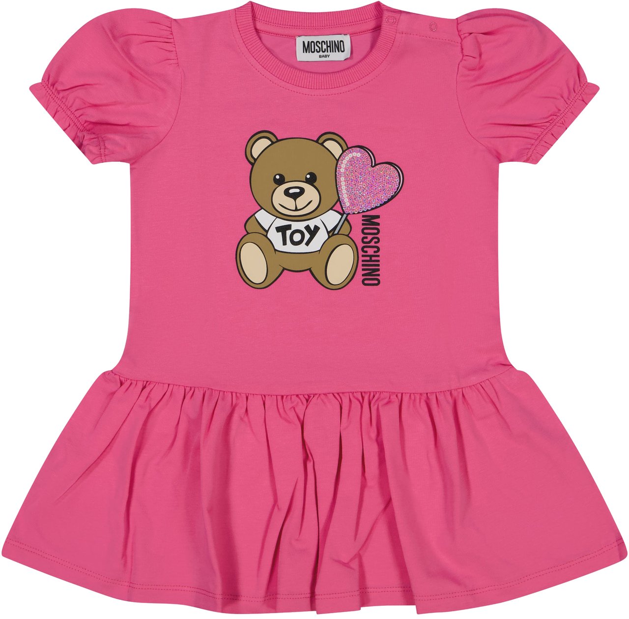 Moschino Moschino Baby Meisjes Jurk In Licht Roze Roze