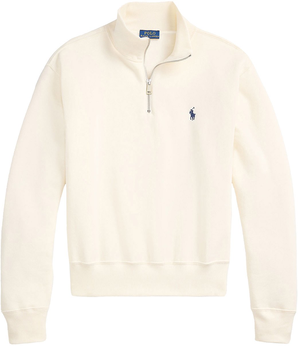 Ralph Lauren Half Zip Sweater Wit
