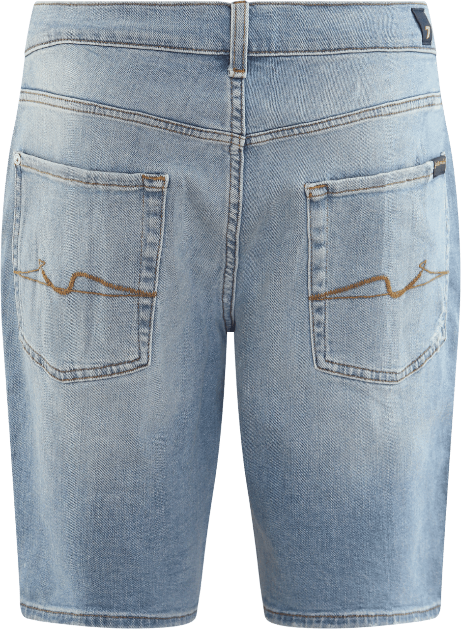 7 For All Mankind Heren Regular Short Timber Blauw Blauw