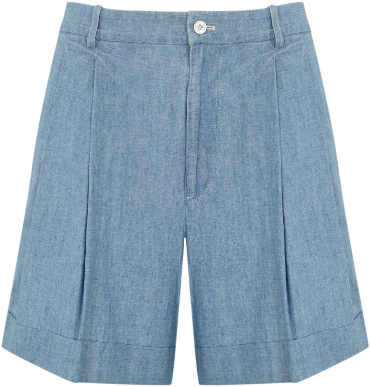 Ralph Lauren Shorts Chmbry Blu Blauw