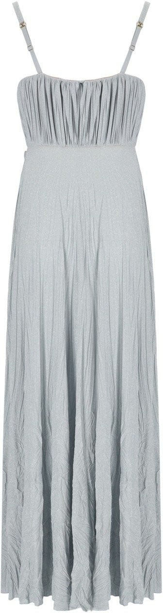Elisabetta Franchi Abito Lungo Blauw