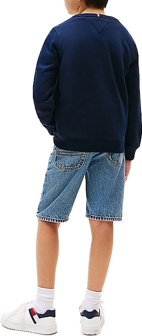 Tommy Hilfiger Tommy Flag Hilfiger Sweatshirt Blauw