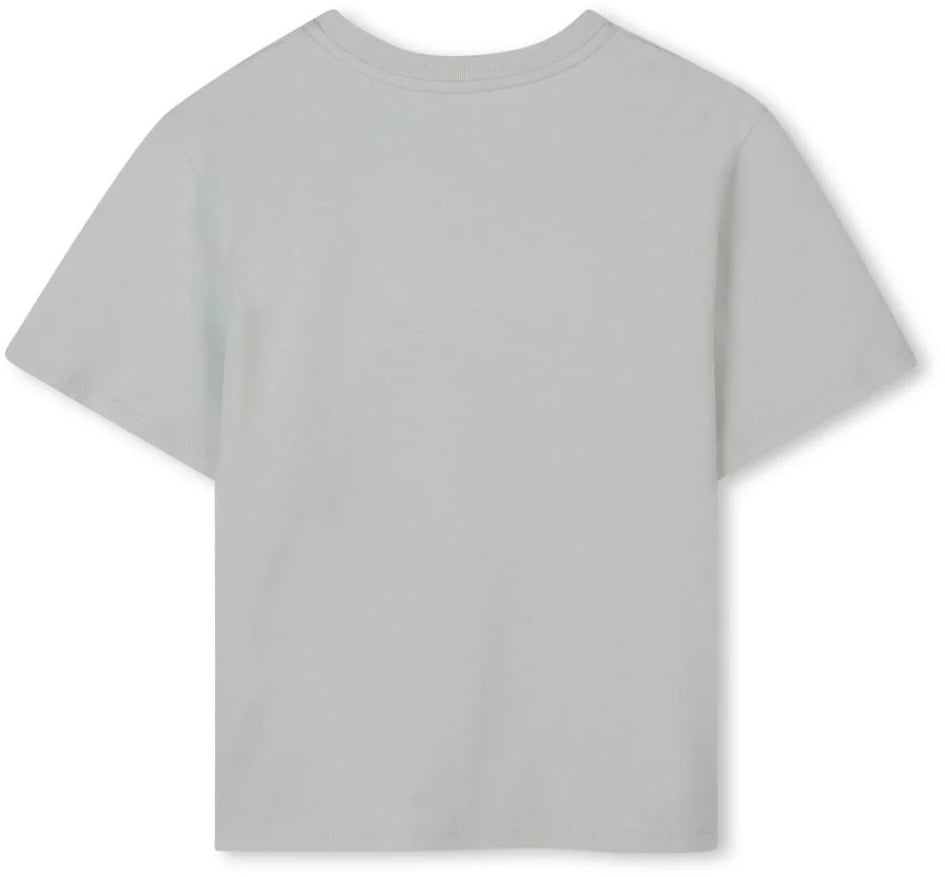 Chloé Weave Embroidered T-Shirt Groen