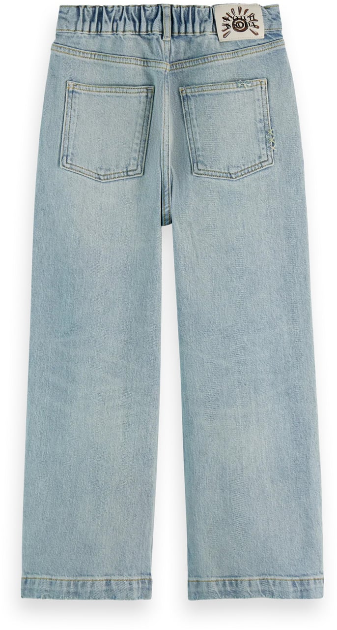 Scotch & Soda The Deep Low Rise Loose Fit Blauw