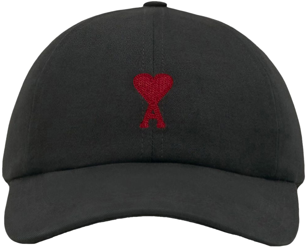 AMI Paris Hats Black Black Zwart