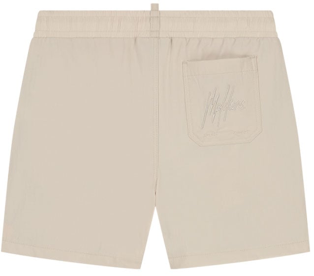 Malelions Malelions Junior Signature Swim Shorts Taupe