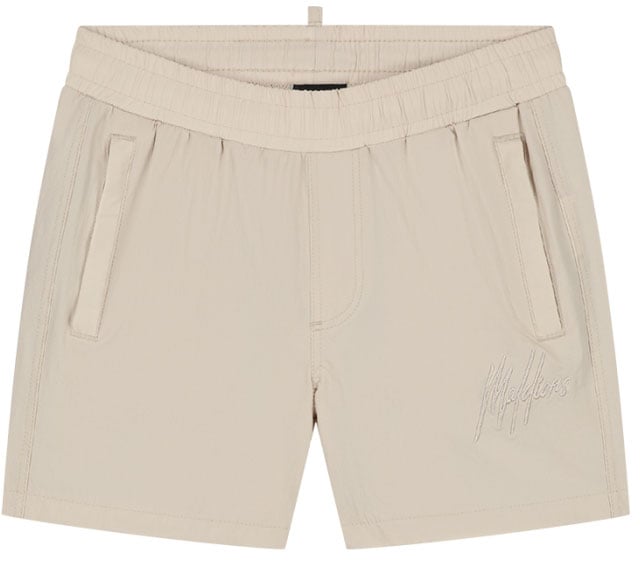 Malelions Malelions Junior Signature Swim Shorts Taupe