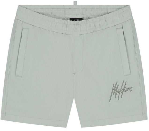 Malelions Malelions Junior Signature Swim Shorts Groen