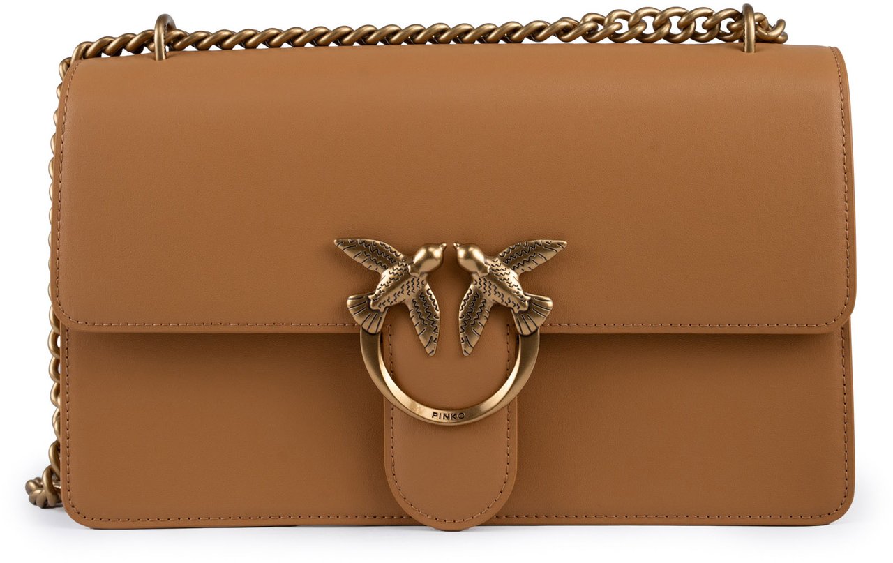 Pinko Bags Torroneantique Gold Goud