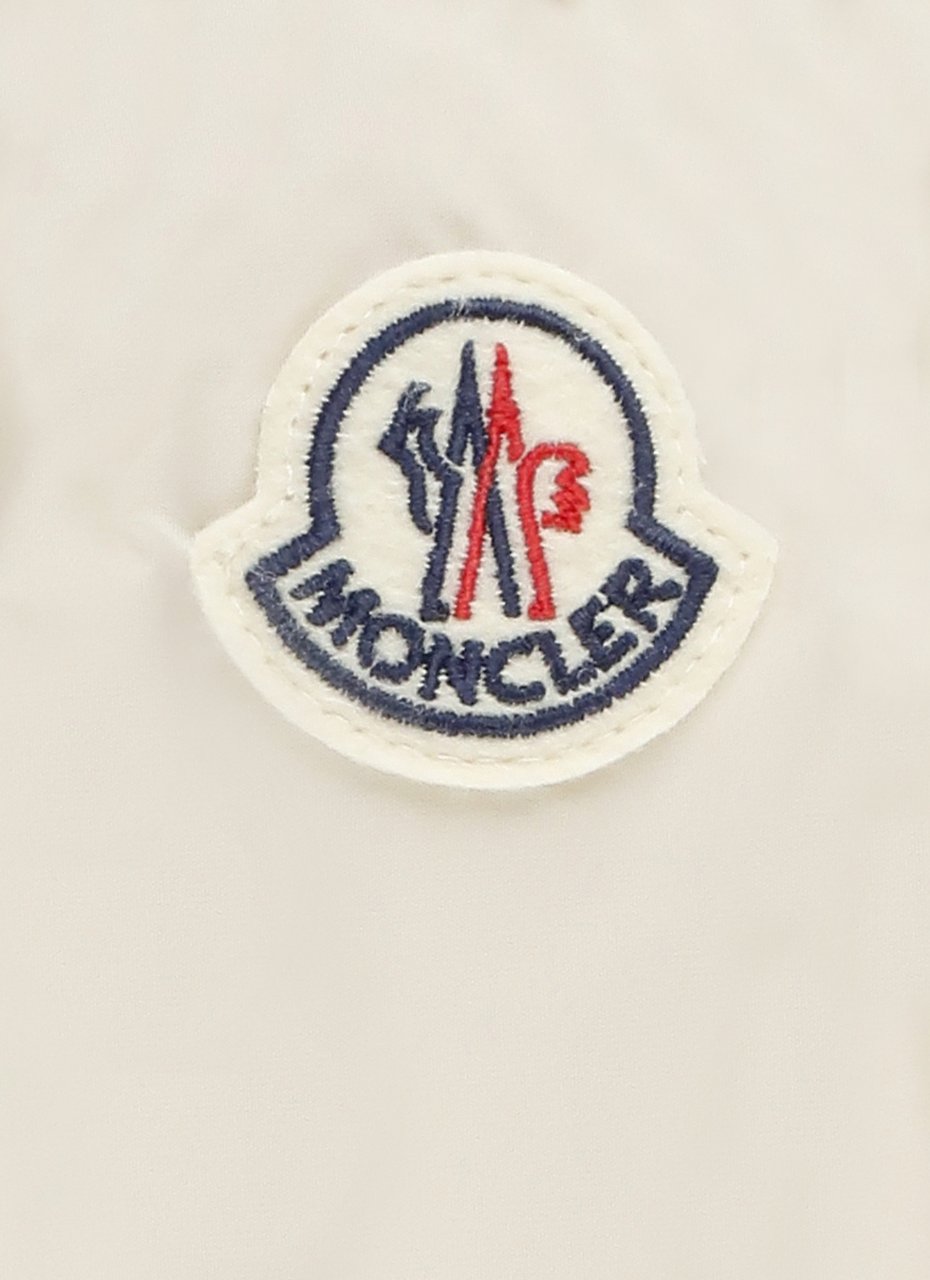 Moncler Coats Ivory Wit