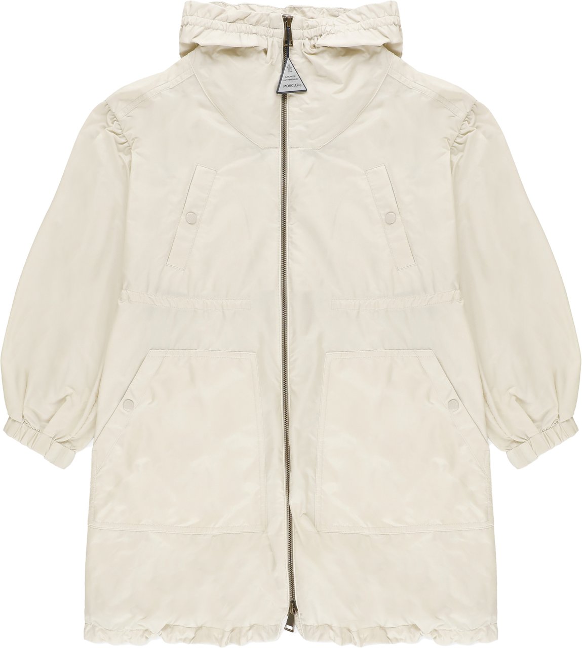 Moncler Coats Ivory Wit