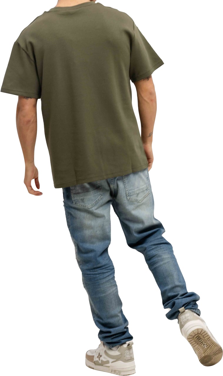AB Lifestyle Regular Fit T-Shirt Heren Groen Groen