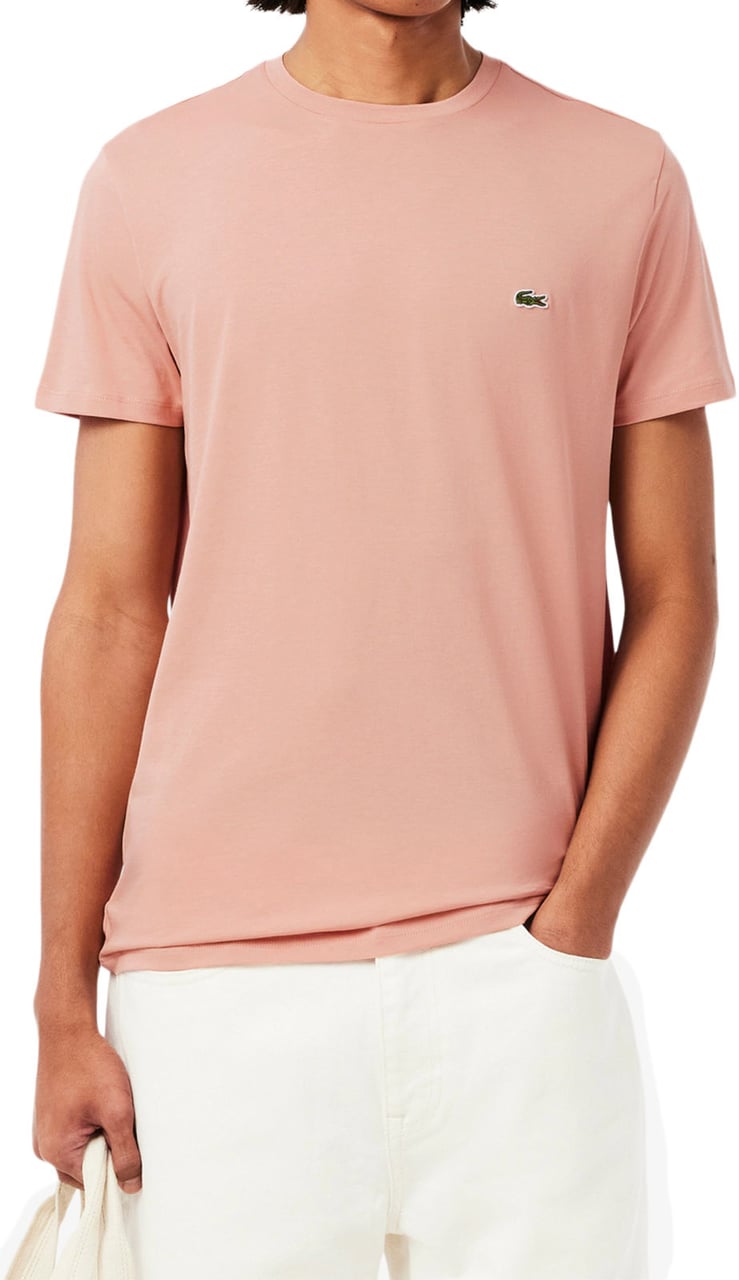 Lacoste T-Shirts And Polos Pink Roze