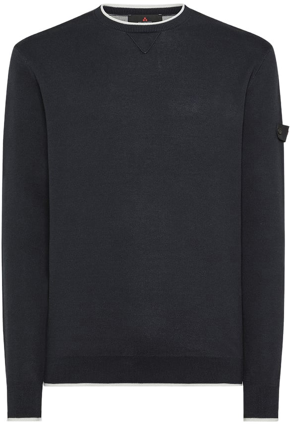 Peuterey Rubjerg Knit Blu Grafite Blauw