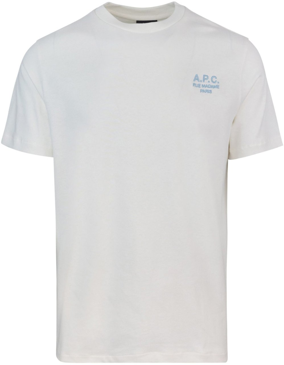 A.P.C. t shirt a logo brode Beige