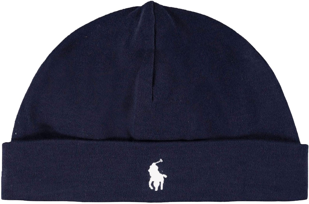 Ralph Lauren Ralph Lauren Baby Jongens Mutsje Navy Blauw