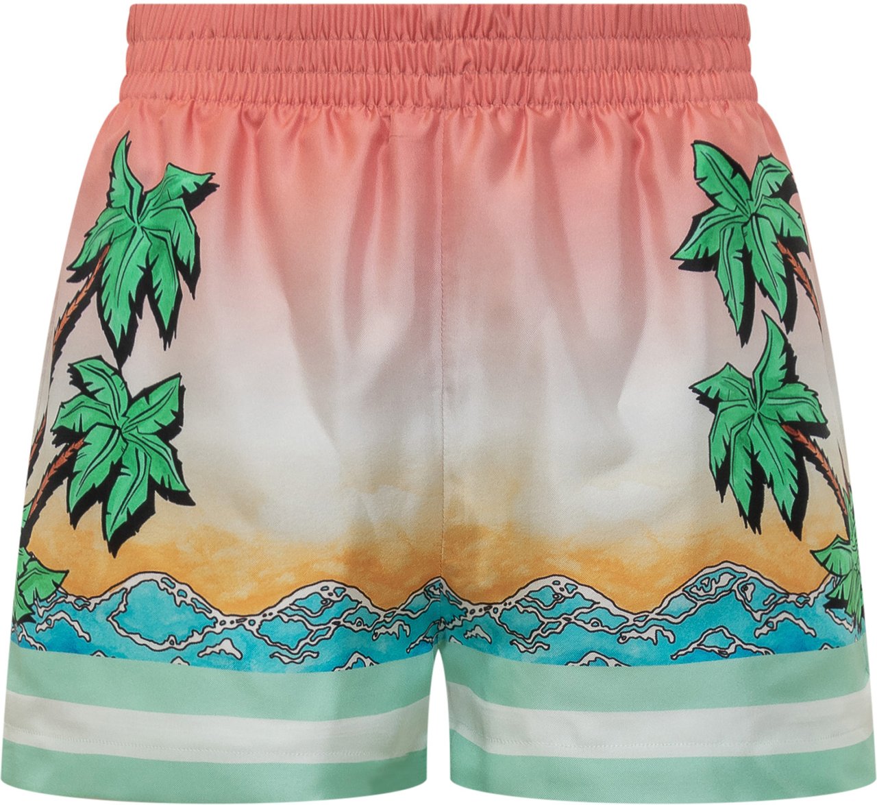 Casablanca Pantaloni corti in Seta Roze
