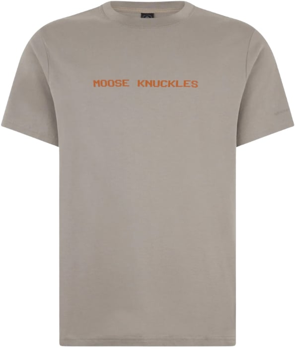 Moose Knuckles Milton Tee Dusk Grijs