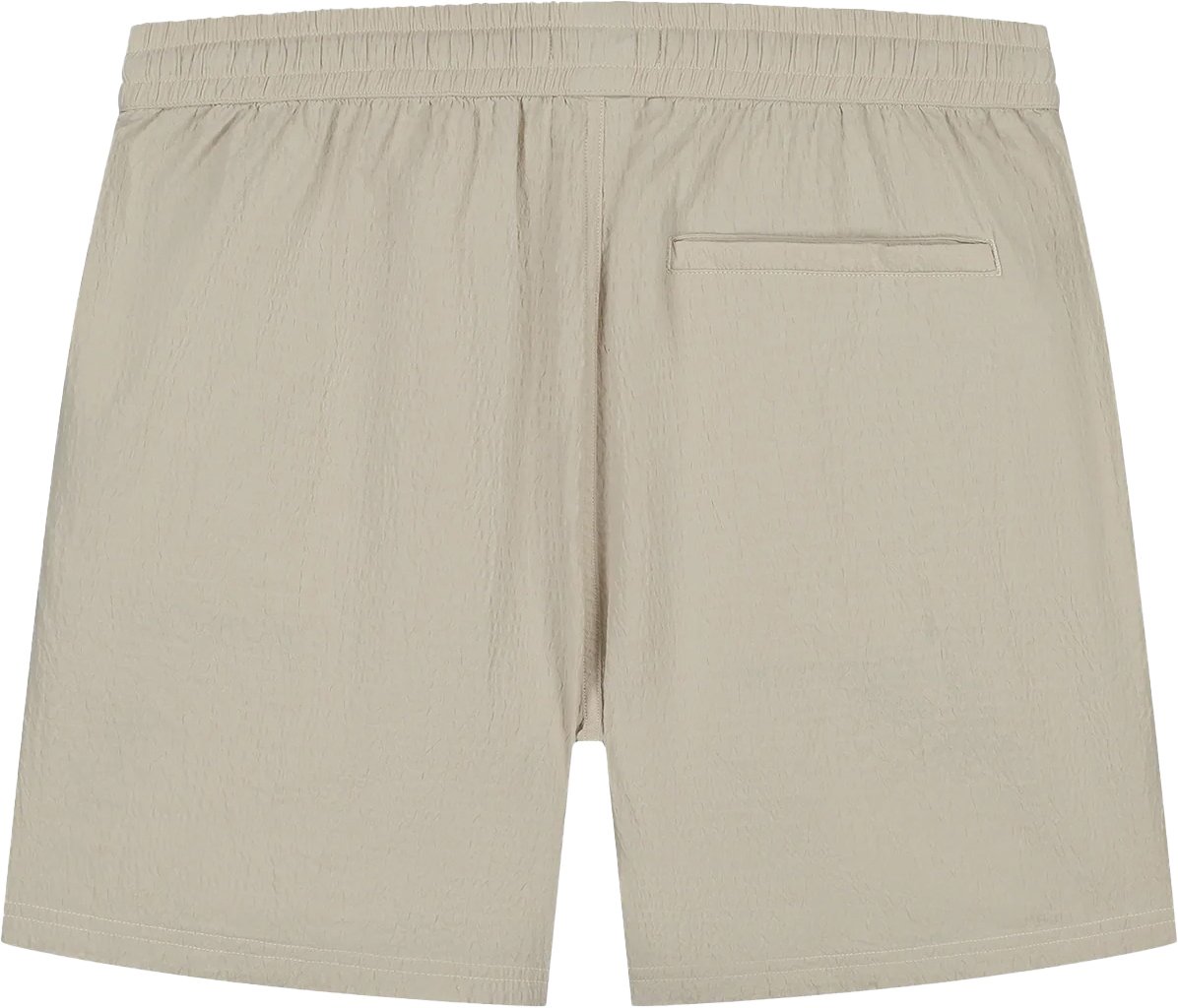 Pure Path Seersucker Shorts Beige