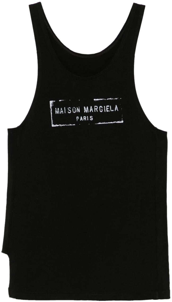 Maison Margiela T-Shirts And Polos Black Zwart