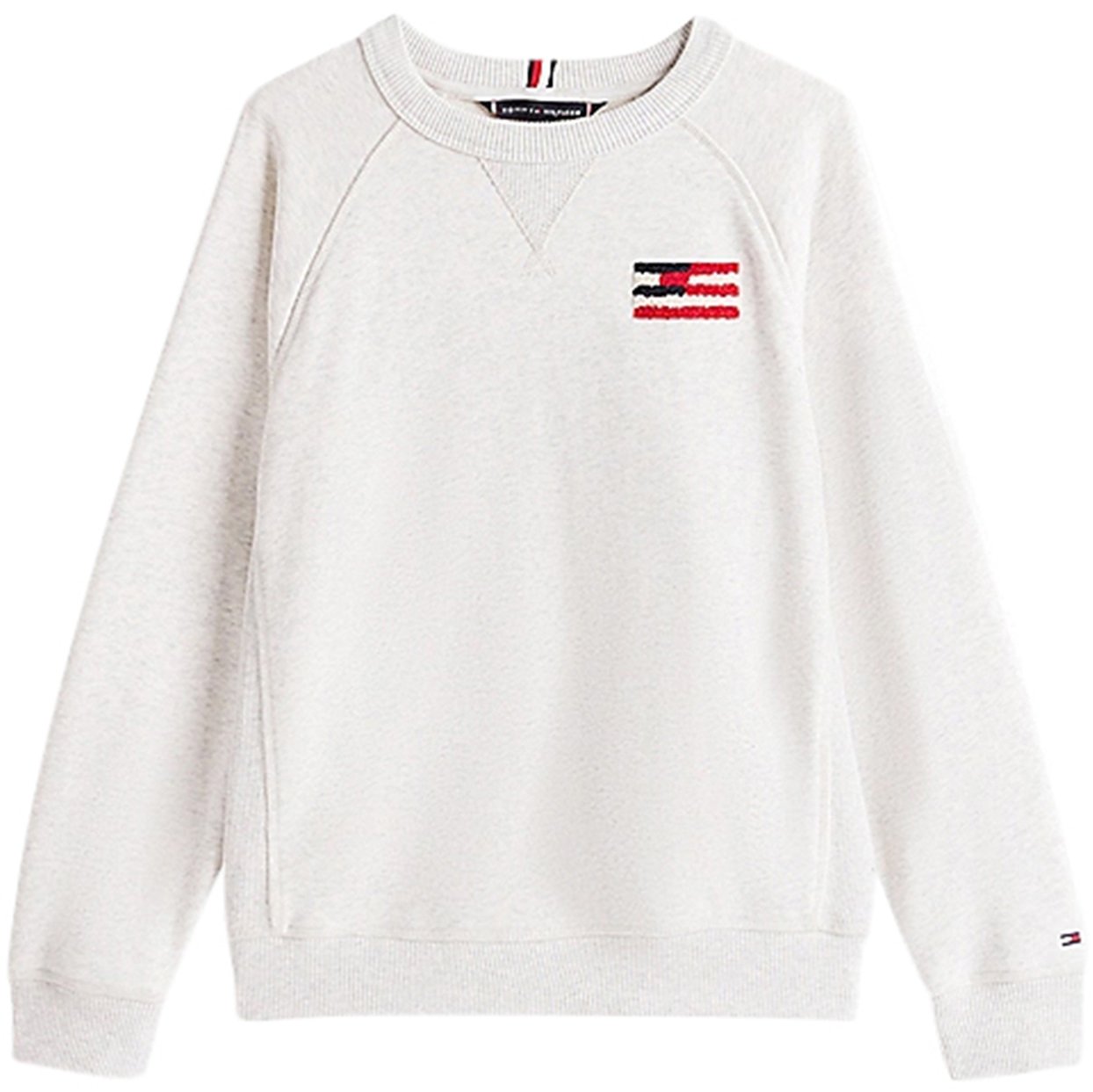 Tommy Hilfiger Hilfiger Flag Relaxed Sweatshirt Wit