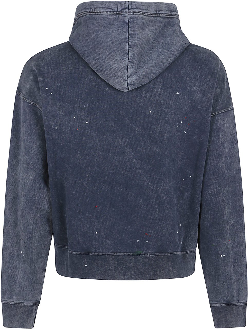 Dsquared2 Cotton Hooded Sweatshirt Blauw