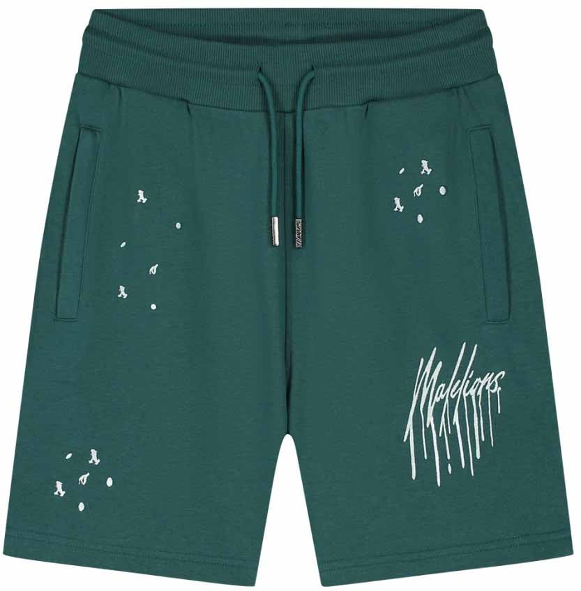 Malelions Malelions Men Painter Shorts Groen