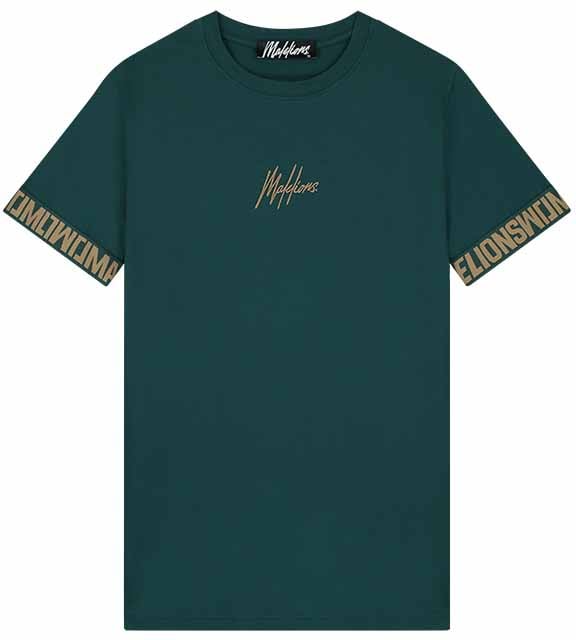 Malelions Malelions Men Venetian T-Shirt Groen