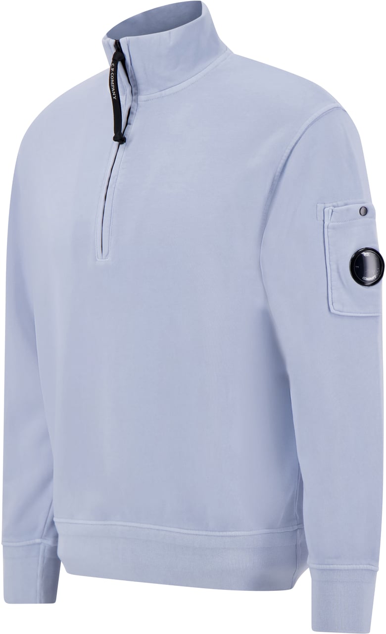 CP Company half zip blue Blauw