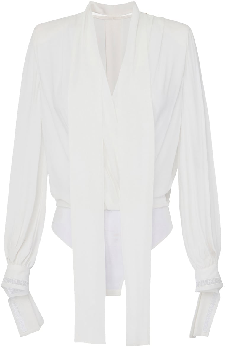 Elisabetta Franchi Shirts Ivory Wit