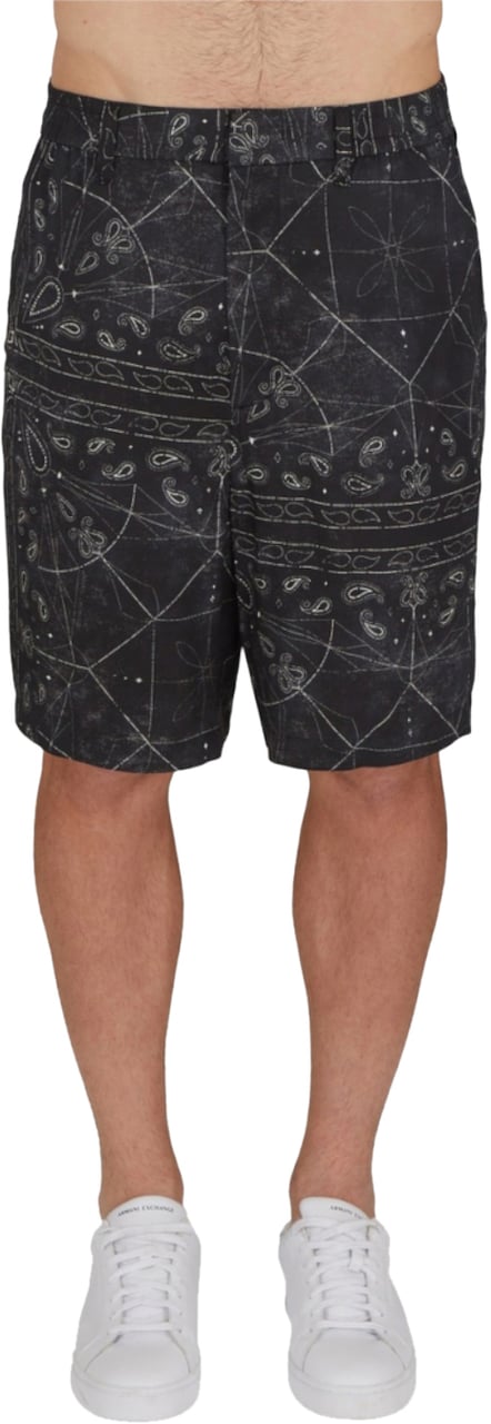 Armani Exchange Trousers Nero Cashmere Divers
