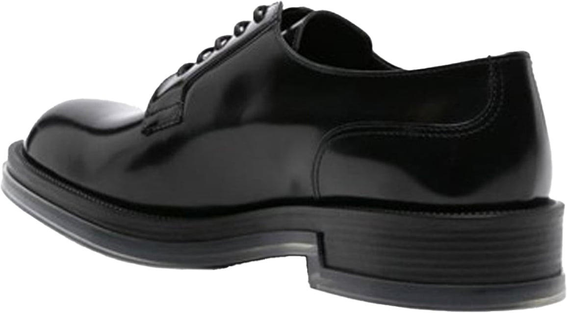 Alexander McQueen Alexander McQueen Lace-Up Derbies Zwart