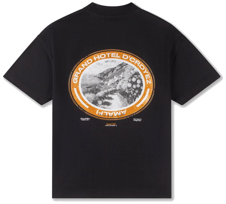 Croyez Croyez Grand Hotel T-Shirt Zwart