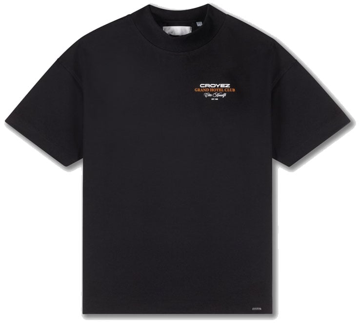 Croyez Croyez Grand Hotel T-Shirt Zwart
