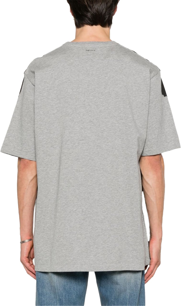 Alexander McQueen T-Shirts And Polos Grey Grijs