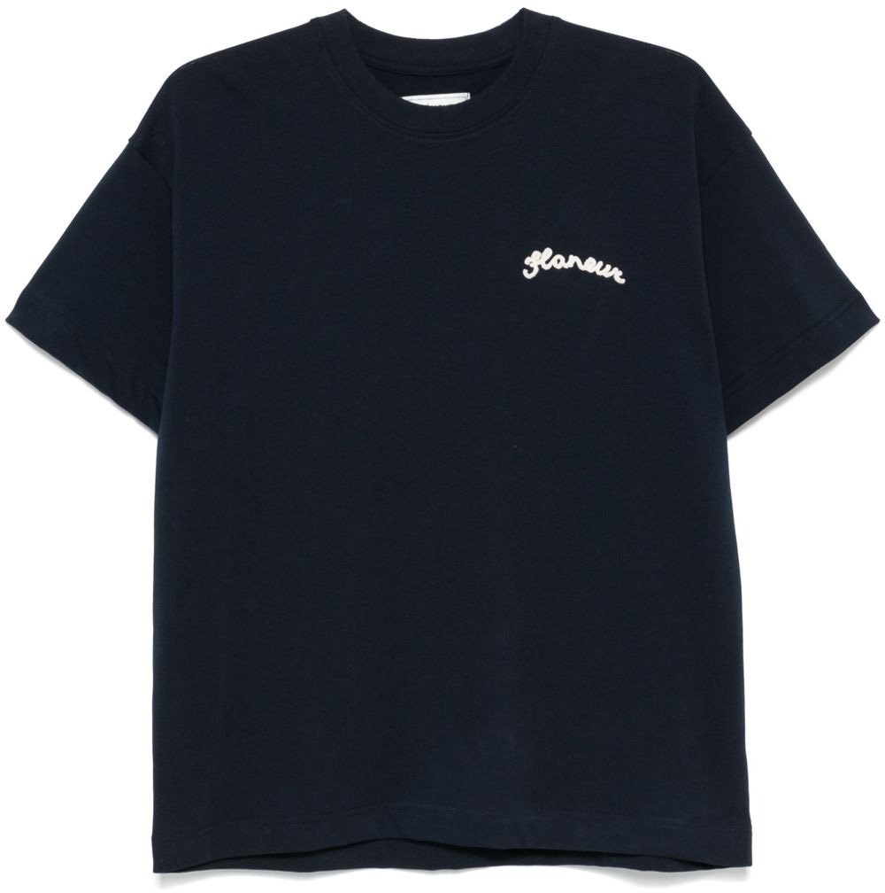 FLÂNEUR T-Shirts And Polos Blue Blauw