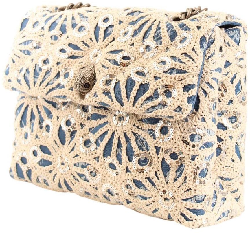 Kurt Geiger London Hand- en schoudertas Blue Blauw