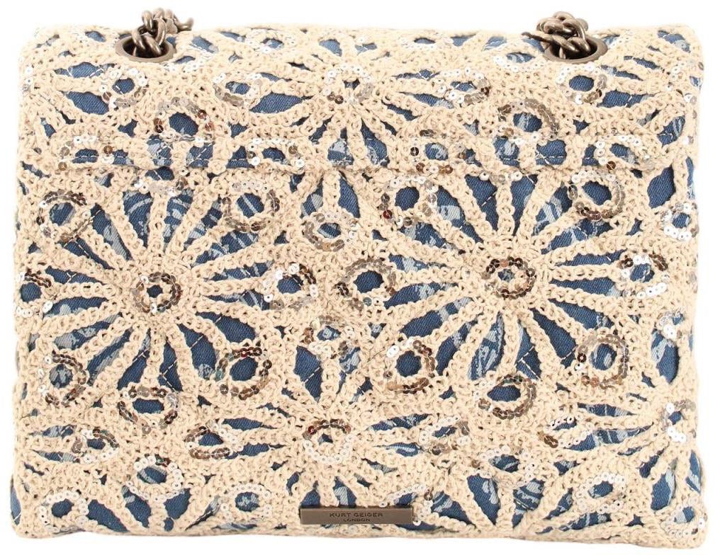 Kurt Geiger London Hand- en schoudertas Blue Blauw