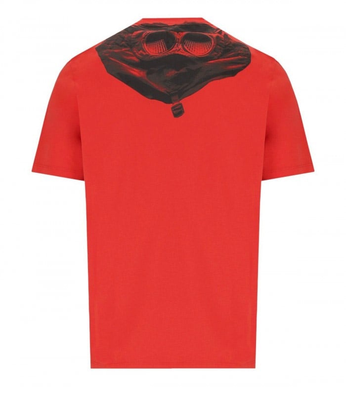 CP Company C.P. COMPANY JERSEY 30/1 POINCIANA T-SHIRT Oranje