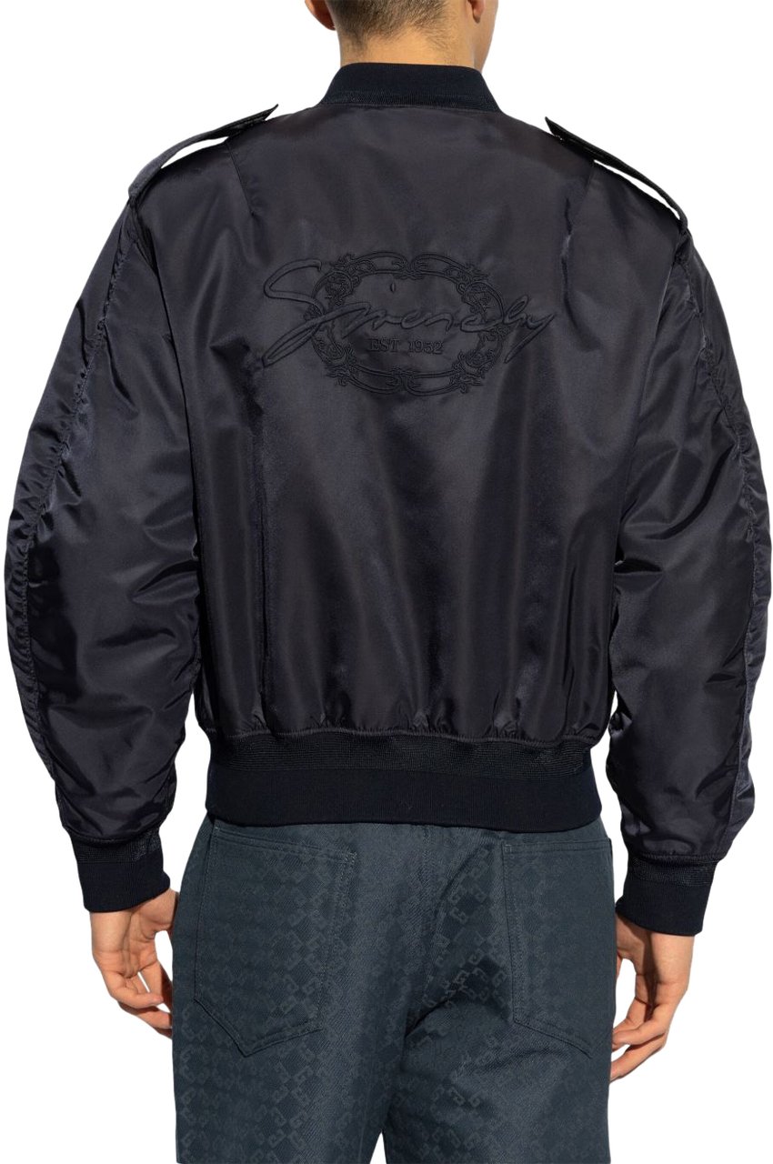 Givenchy Heren Bomber Jacket Blauw Blauw
