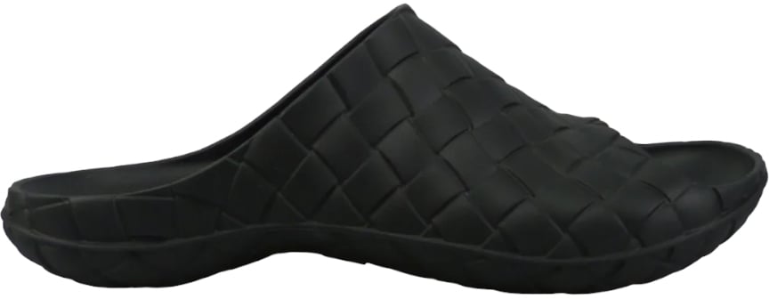 Bottega Veneta Ciabatta beebee intreccio Zwart