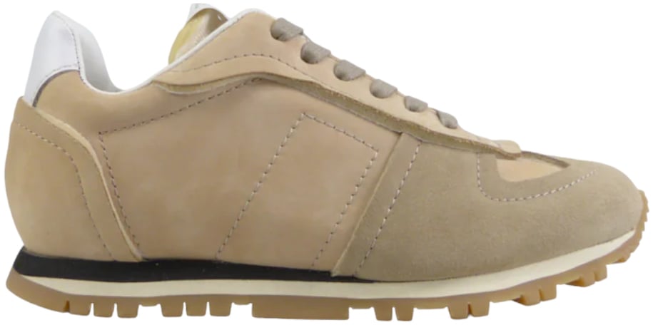 Maison Margiela Sneakers retro Runner donna Beige